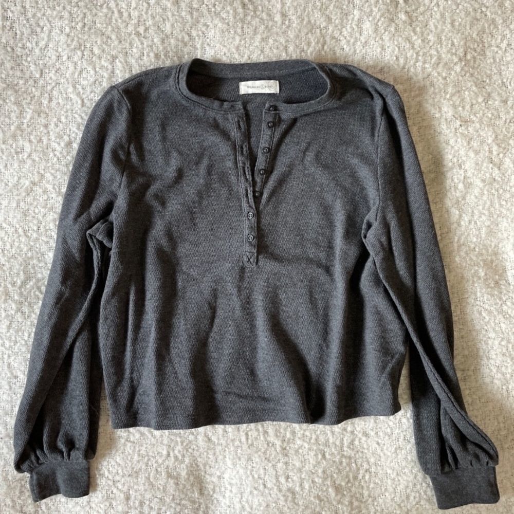 Treasure & bond long sleeve crop small